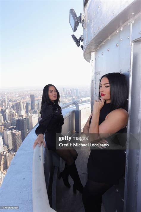 Brie Garcia and Nikki Garcia visit The Empire State Building on... News ...
