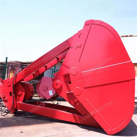 Clamshell Mechanical Dredging Grab Bucket Underwater Bucket Electric