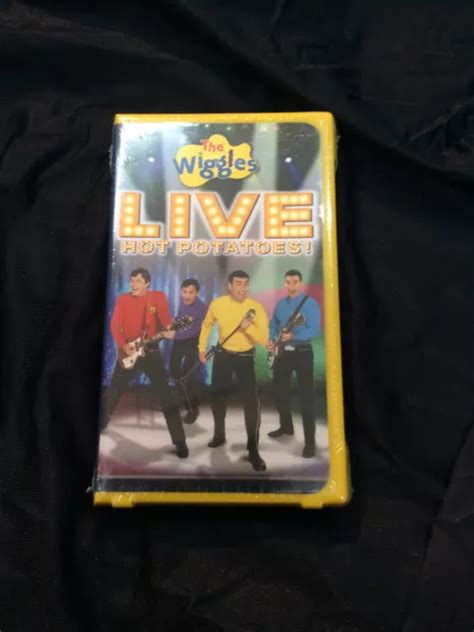THE WIGGLES LIVE Hot Potatoes Vhs Brand New In Shrink Rare 50 00 PicClick CA
