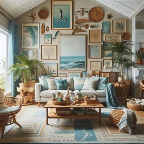 Beach Themed Living Room On A Budget Ideas Cosmopolit Home