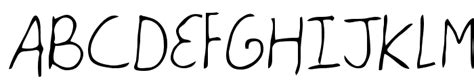 Eric Regular Font Handwritten Casual What Font Is