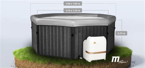 Mspa Tuscany P Outdoor Whirlpool In Holz Optik Miweba Gmbh