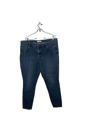 Womens Plus Size 20 LANE BRYANT High Rise Ultimate Stretch Skinny Denim