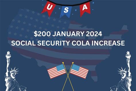 200 January 2024 Social Security Cola Increase For Ssdi Ssi And Ssa