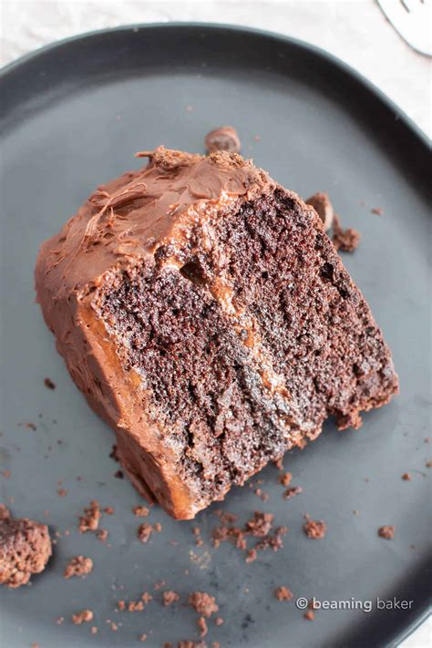 Vegan Gluten Free Chocolate Cake - Beaming Baker