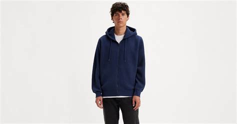 Sherpa Full Zip Jacket - Blue | Levi's® US