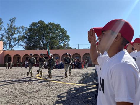 El Ejército Mexicano da la bienvenida a los conscriptos del Servicio