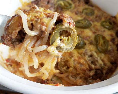 Creamy Taco Spaghetti Bake Miracle Noodle