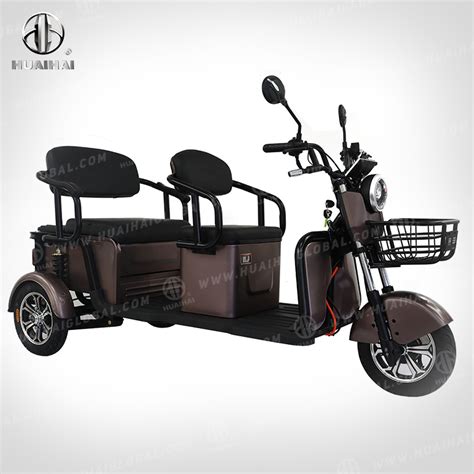 China XWEI 3 Wheel Electric Scooter Bike 60V32Ah 500W Electric Tricycle ...