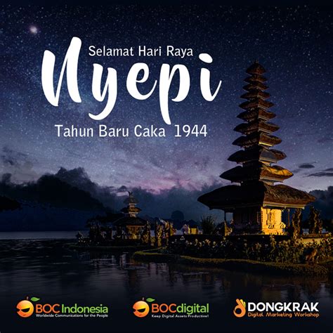 Selamat Hari Raya Nyepi Tahun Baru Caka 1944