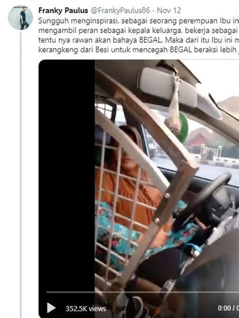 Pasang Kerangkeng Cara Pengemudi Taksi Online Cegah Begal Ini Viral