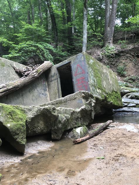 Collapsed dam near DC : r/AbandonedPorn