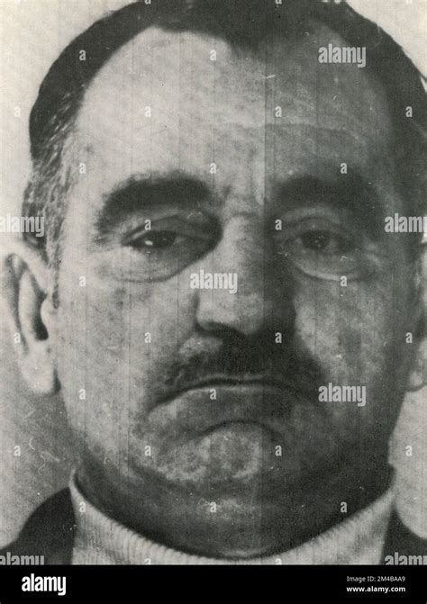 Italian Gangster And Mafia Mobster Angelo Moncada Italy S Stock