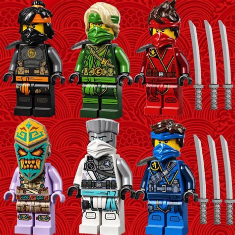 Compatible With Lego Doll Toy Ninjago Doll Toy Full Set Of Fourteen