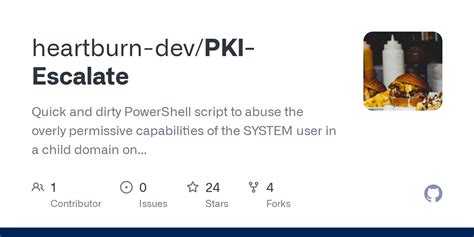 GitHub Heartburn Dev PKI Escalate Quick And Dirty PowerShell Script