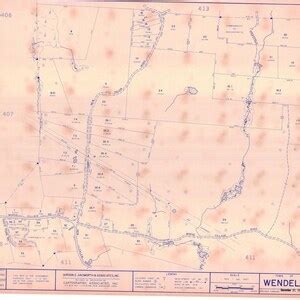 Wendell Massachusetts 1984 Set of Tax Maps 14 Maps Very Detailed Original 147 OMH - Etsy