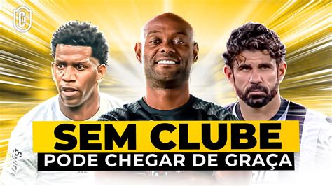 Jogadores SEM CLUBE que podem chegar DE GRAÇA no seu time YouTube