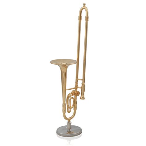 Miniature Golden Tromboneminiature Musical Instruments T Are The