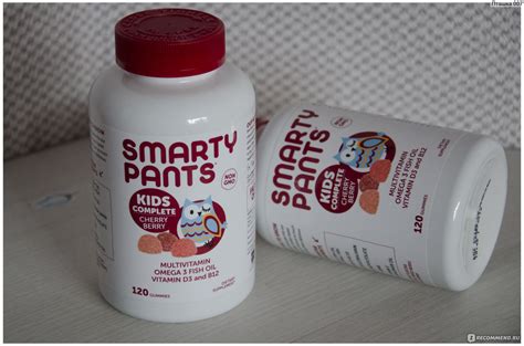 Витамины Smarty Pants Kids Complete Multivitamin с рыбьим жиром ...