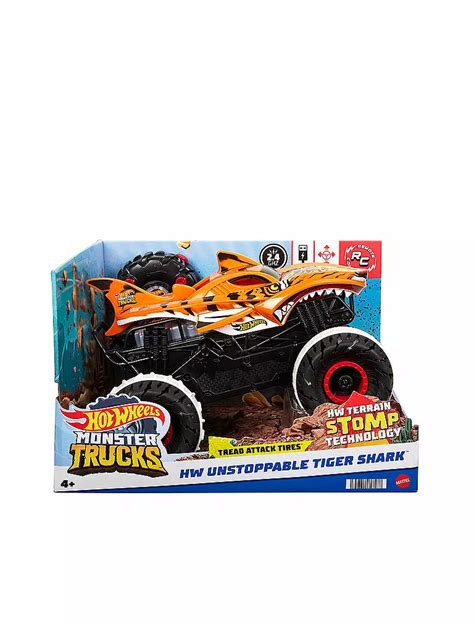 Hot Wheels R C Tiger Shark Monster Truck Keine Farbe