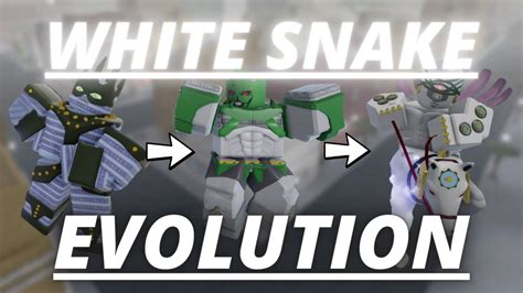 Yba White Snake Evolution Youtube