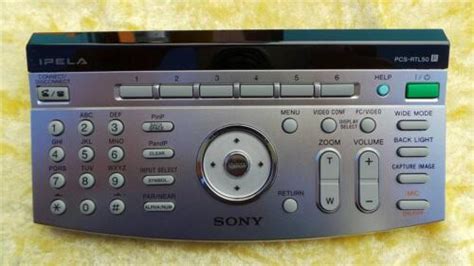 Sony Ipela Video Communication System Pcs Tl Remote Commander Pcs