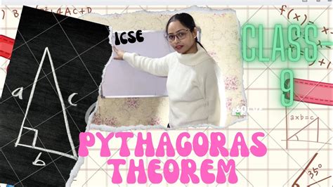 Simplest Way To Solve Pythagoras Theorem Based Sums Class Icse Youtube