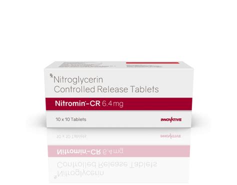 nitromin cr  mg tablets suppliers  india innovative pharma