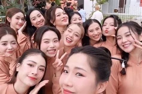 Danh tính dàn bê tráp toàn hot girl cực phẩm đám cưới Midu Báo Kiến Thức