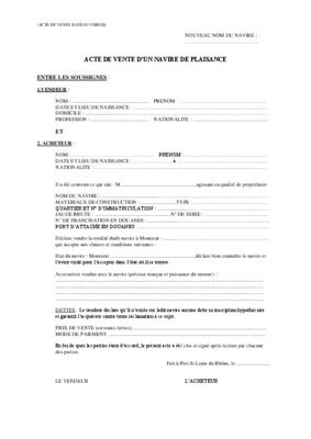 Vente De Bateau Entre Particuliers Pdf Notice Manuel D Utilisation