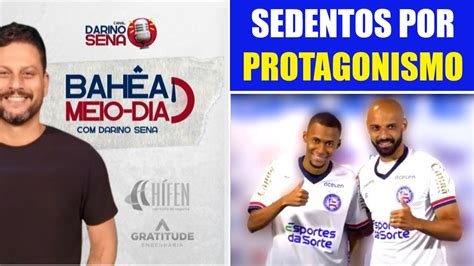 Bmd Darino A Apresenta O De Ademir E Thaciano No Bahia I Jogo