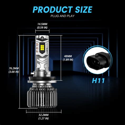 Novsight Newest N Led Car Headlight Bulb Kit Hb Hb