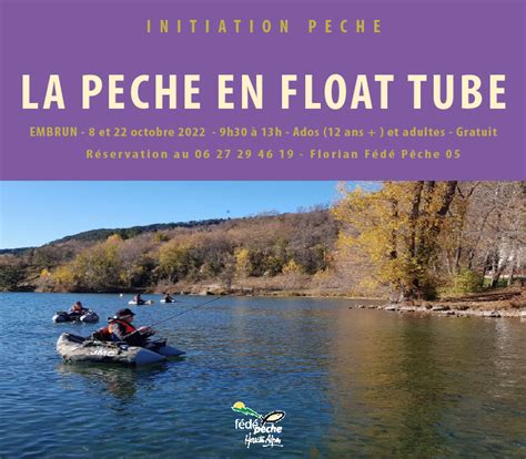 INITIATION PECHE DES CARNASSIERS EN FLOAT TUBE 4 NOVEMBRE 2022