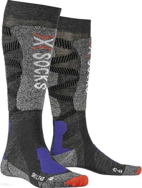 X Socks Ski Lt 4 0 Skarpety Szary Ceny I Opinie Ceneo Pl