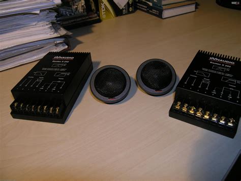 твитеры Dynaudio md-102 + кроссы X 252