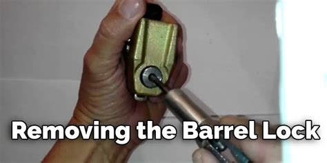 How To Remove A Barrel Lock From A Gas Meter Steps Guide