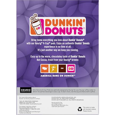 dunkin donuts menu nutritional information 5