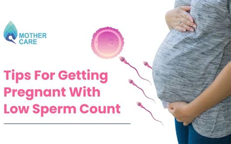 Proven Tips For Getting Pregnant With Low Sperm Count