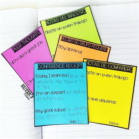 Feedback cards. Partner feedback cards. Teacher feedback cards ...