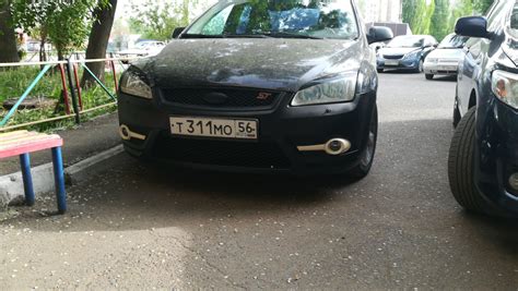 Покрасил бампер — Ford Focus II Sedan, 1,6 л, 2007 года | стайлинг | DRIVE2
