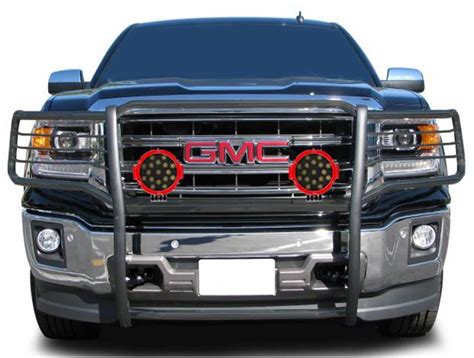 Black Horse Classic Black Grille Guard Kit 17gs12ma Plr Realtruck