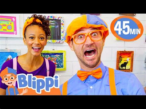 Blippi and Meekah Make Arts and Crafts! | BEST OF BLIPPI TOYS | Educational Videos for Kids ...