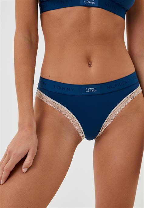 Трусы Tommy Hilfiger BIKINI цвет синий RTLACZ768601 купить в интернет магазине Lamoda