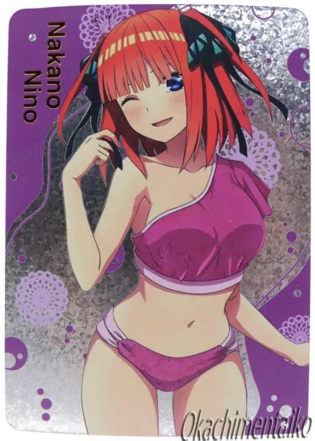 Card Waifu Manga Carte Anime Naked Doujin Nude Itsuki Nakano Kimono