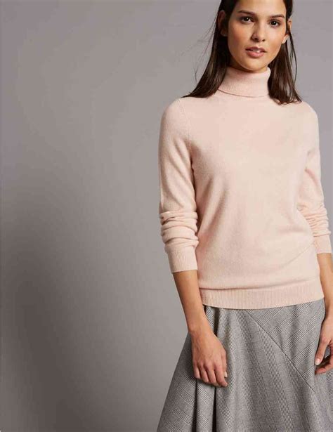 Pure Cashmere Roll Neck Jumper Autograph Mands Pure Cashmere Roll