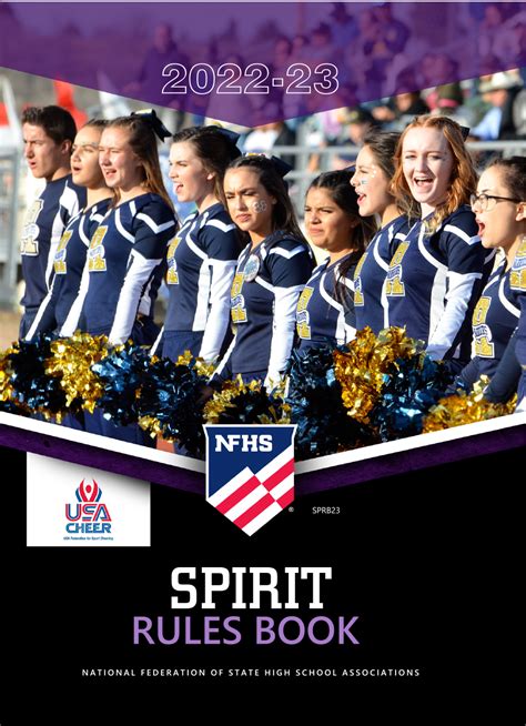 2022-23 Spirit Rules Book_Draft 2 cover - USA Cheer