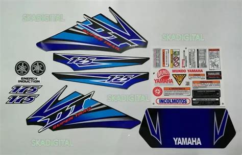 Kit Completo De Calcoman As Yamaha Dt Modelo Nuevo En Venta En