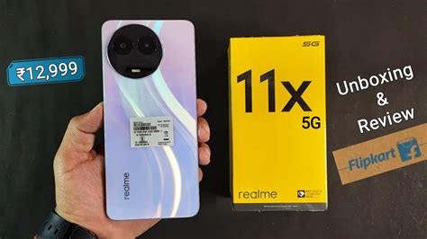 Realme 11x 5G Purple Unboxing Overview Flipkart Sale Unit Realme 11x