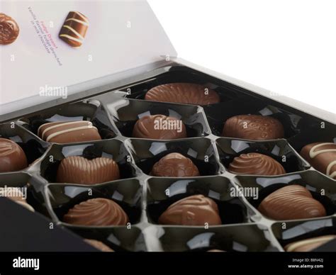 Box Of Chocolates Stock Photo Alamy