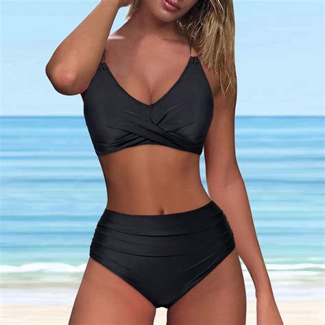 JASKFLY Swim Suits For Women 2024 Fashion Solid Colours Women Wrap